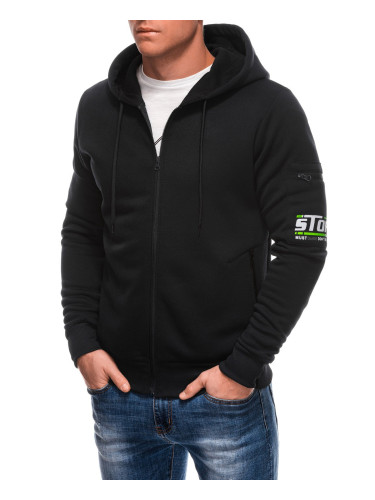 Edoti Men's zip-up sweatshirt