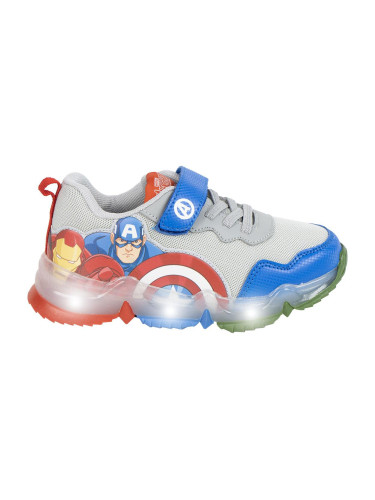 SPORTY SHOES TPR SOLE WITH LIGHTS AVENGERS