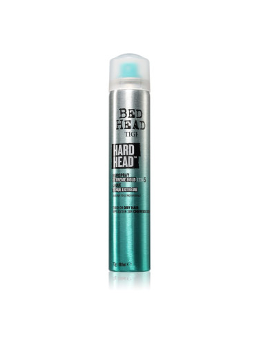 TIGI Bed Head Hard Head лак за коса с екстра силна фиксация 100 мл.