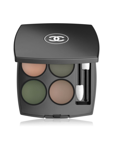 Chanel Les 4 Ombres интензивни сенки за очи цвят 318 Blurry Green 2 гр.