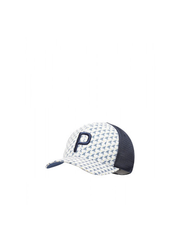 PUMA Palms Trucker P Snapback Cap White/Navy