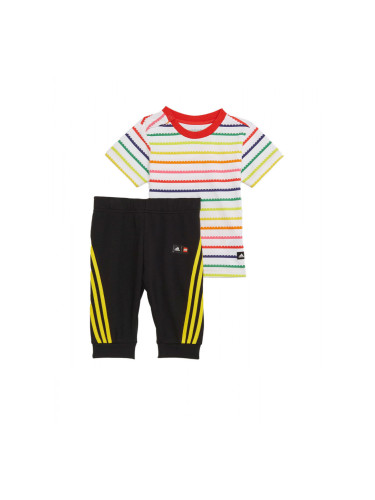 ADIDAS x Classic Lego Tee And 3/4 Pants Set White/Multi