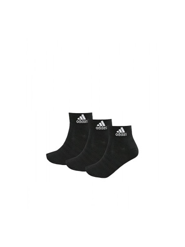 ADIDAS 3-Packs Training Ankle Socks Black