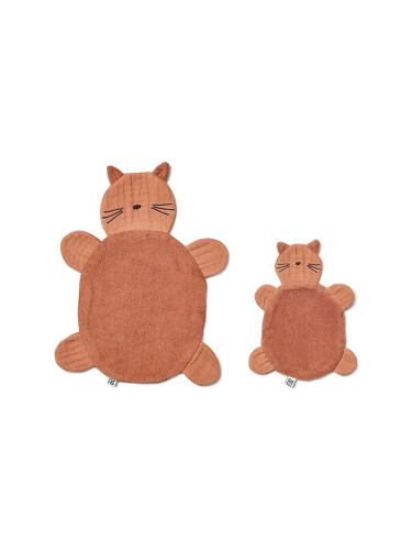 Бебешка играчка за гушкане Liewood Janai Cat Cuddle Cloth 2-Pack (2 броя) LW18442