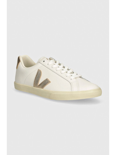 Кожени маратонки Veja Esplar Logo Leather в бяло EO022490