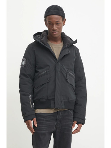 Яке Superdry в черно зимен модел M5011908A-02A