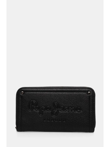 Портмоне Pepe Jeans ICON WALLET дамски в черно PL070260