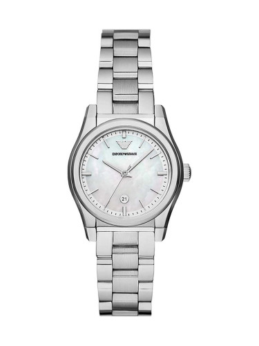 Часовник Emporio Armani дамски в сребристо AR11557