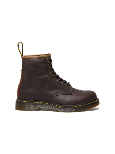 Кожени кубинки Dr. Martens 1460 в кафяво DM31871201