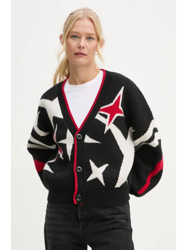 Вълнена жилетка G-Star в черно D25730-D939