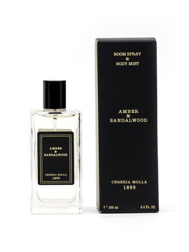 Аромат за стая Cereria Molla Amber and Sandalwood 100 ml