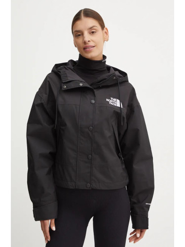 Яке The North Face Reign on Jacket в черно преходен модел с уголемена кройка NF0A8BCHJK31