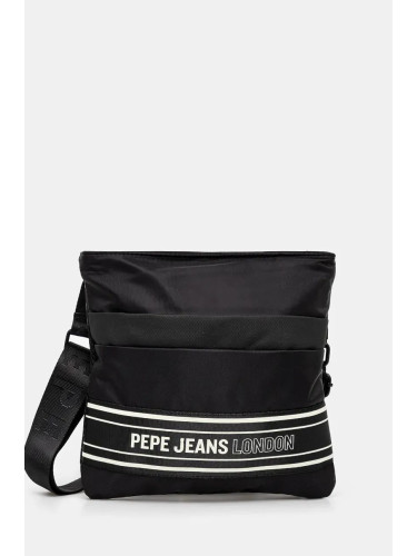 Чанта през рамо Pepe Jeans JESSE DUBLIN в черно PM030856