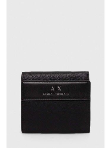 Портмоне Armani Exchange дамски в черно 948530 4R755