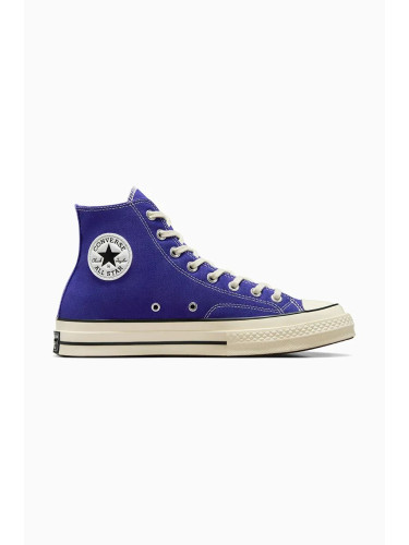 Високи кецове Converse Chuck 70 в лилаво A09466C