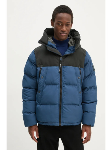 Яке G-Star в синьо зимен модел D23645-D712