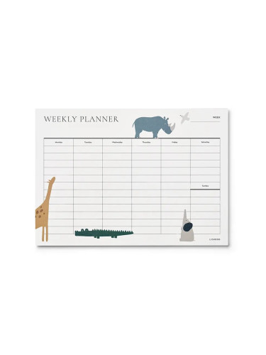 Седмичен планер Liewood Kirby weekly planner LW17911