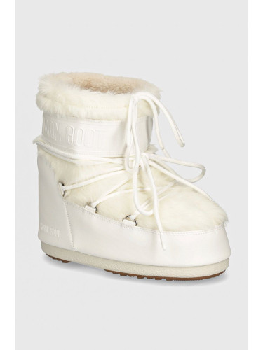 Апрески Moon Boot MB ICON LOW FAUX FUR в бяло 80D1409390 A002