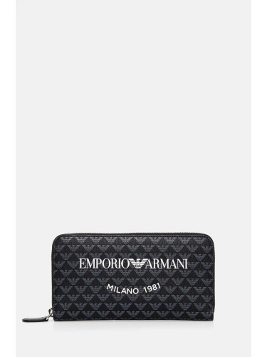 Портмоне Emporio Armani дамски в черно Y3H168 YWS0E