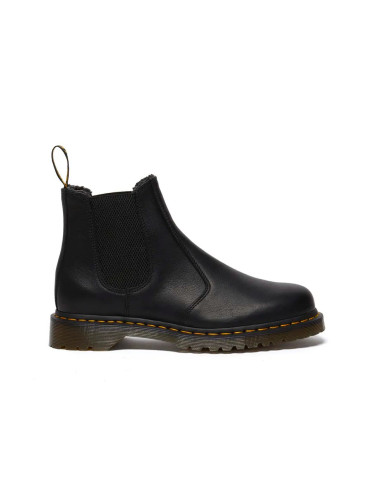 Боти челси Dr. Martens 2976 WL в черно с равна подметка с изолация DM31874001