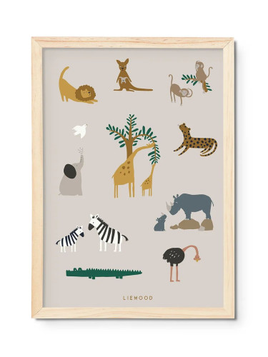 Постер Liewood Beverly Poster LW17917