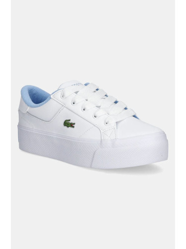 Маратонки Lacoste ZIANE PLATFORM LEATHER в бяло 48CFA0004