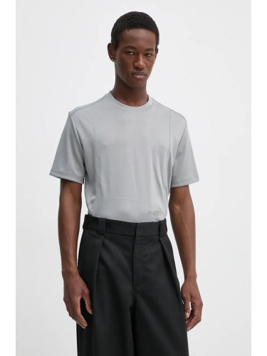 Тениска G-Star в сиво с изчистен дизайн D25079-D734