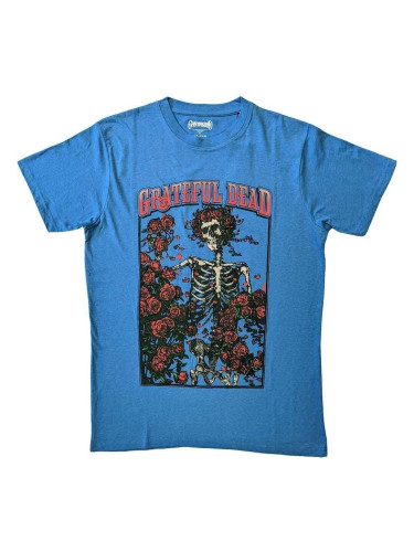 Grateful Dead Риза Bertha & Logo Unisex Blue 2XL