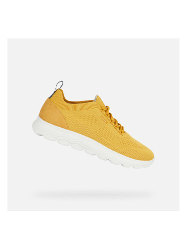 Yellow men's sneakers Geox Spherica - Men's