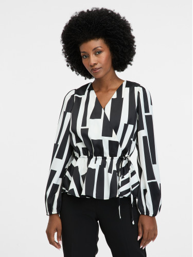 Black women's patterned blouse ORSAY - Women