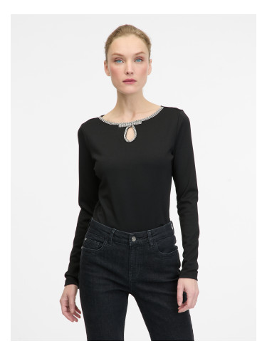 Black Women's Long Sleeve Blouse ORSAY - Women's
