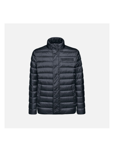 Dark blue men's down jacket Geox Warrens - Men