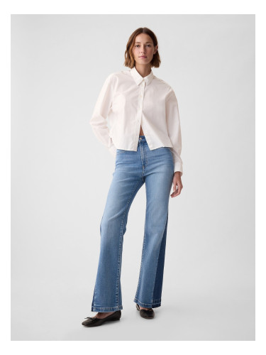 GAP Jeans '70s flare High Rise Patched - Women's