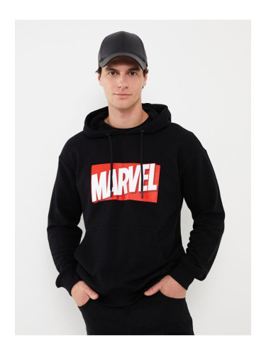 LC Waikiki Lw - Long Sleeve Marvel Printed Men's Hoodie