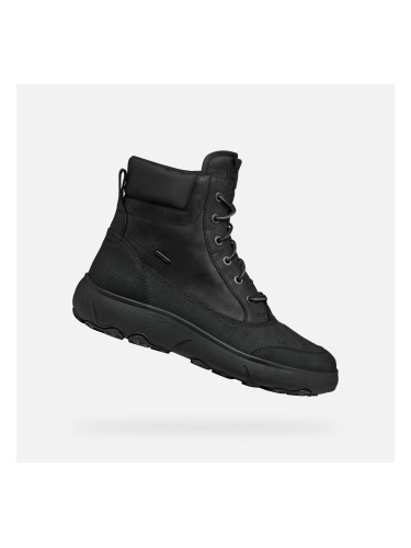 Black Men's Ankle Boots Geox Nebula + Grip AB - Men