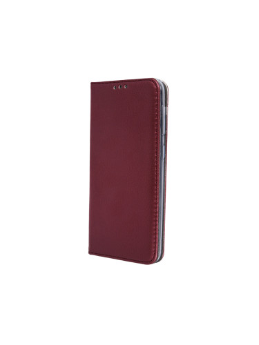 Калъф тефтер флип bSmart Magnetic Book страничен, За Samsung Galaxy S24 Ultra (S928B), Бордо