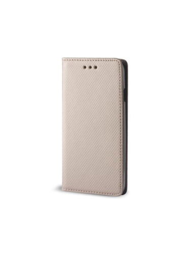 Калъф тефтер флип bSmart Magnet Book страничен, За Xiaomi Redmi Note 13 4G, Златист