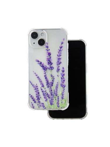 Силиконов кейс MBX Ultra Trendy Lavender, За Samsung Galaxy S23 FE (S711B), Прозрачен