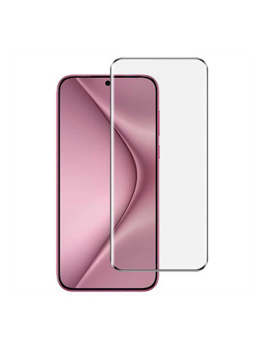 Стъклен протектор OG Premium с цяло лепило, За Huawei Pura 70 Pro, Черен