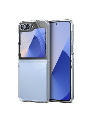 Пластмасов кейс MBX, За Samsung Galaxy Z Flip6, Прозрачен