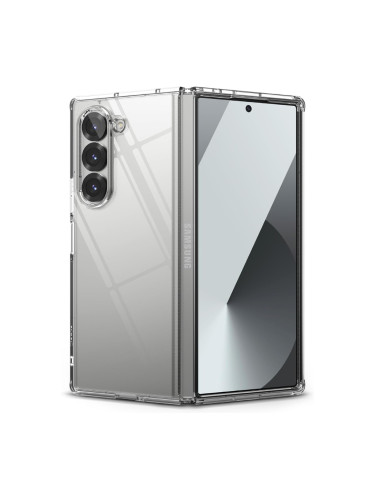 Пластмасов кейс MBX, За Samsung Galaxy Z Fold6, Прозрачен