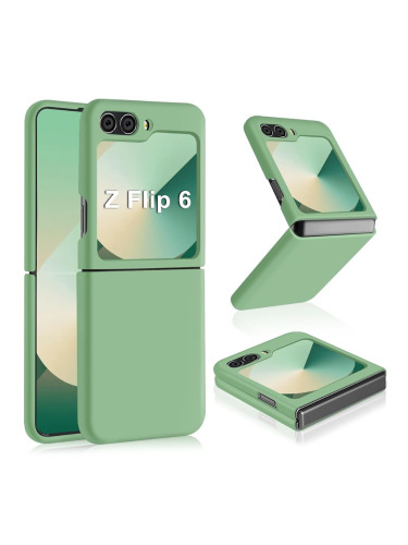 Силиконов кейс bSmart Silicone Cover, За Samsung Galaxy Z Flip6, Ментов