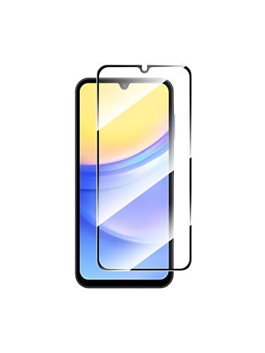 Стъклен протектор OG Premium с цяло лепило, За Samsung Galaxy A16, Черен