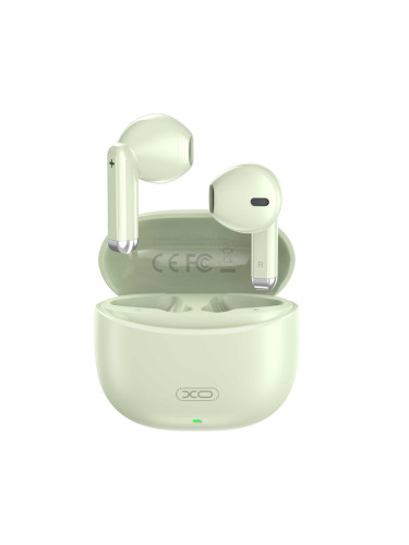 Слушалки Bluetooth безжични XO X33 TWS, Зелени