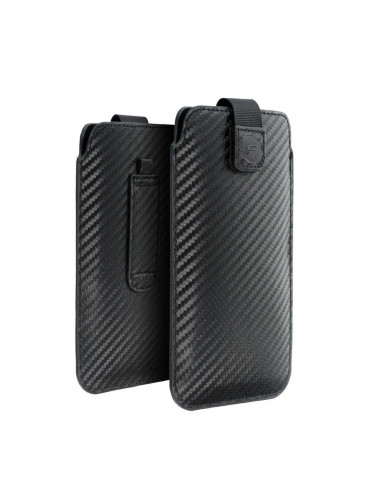 Калъф универсален джоб bSmart Pocket Carbon размер XL, до 6.7", Черен