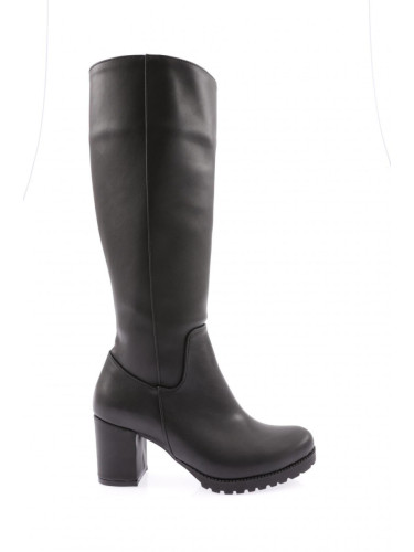 DGN 5401 Women's Zippered Heeled Boots.