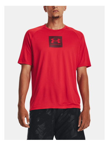 Under Armour UA Tech Prt Fill SS T-shirt Cherven