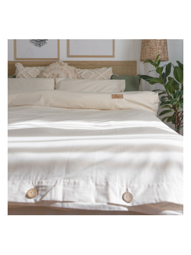 Спално бельо НАТУРАЛ ЛАЙТ, 100% суров памук, 3 части