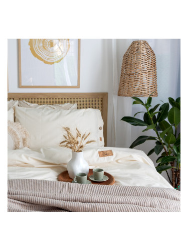 Спално бельо НАТУРАЛ ЛАЙТ, 100% суров памук, 2 части