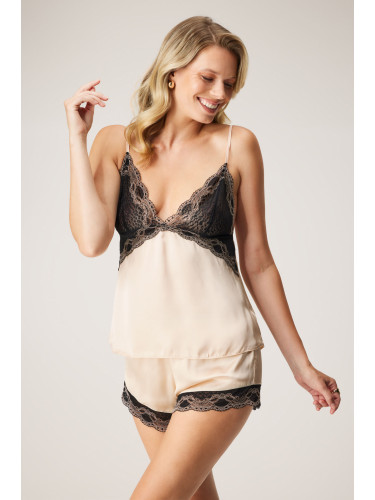 Сатенена пижама Diamond by Astratex Lauren къса